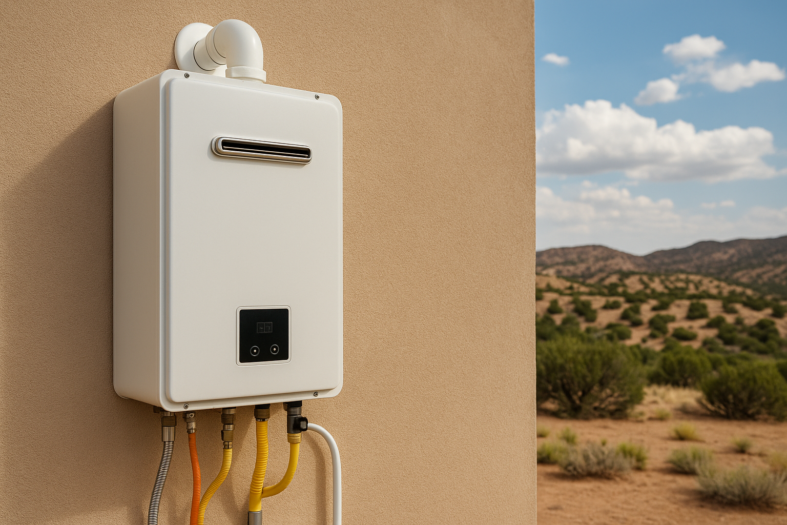tankless water heater in santa fe